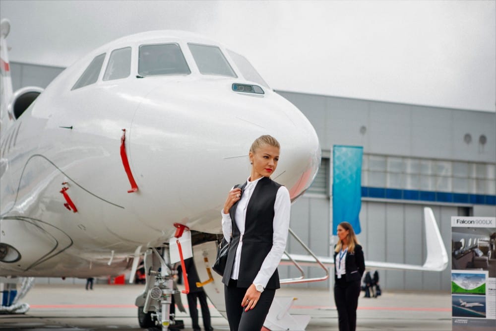 volo privato sul Dassault Falcon 900 LX
